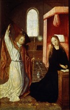 'The Annunciation', early 16th century.  Artist: Master of Hoogstraaten