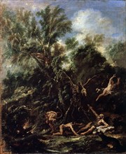 'The Temptation of Saint Anthony', c1706-c1707. Artist: Sebastiano Ricci