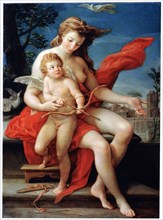 'Venus and Cupid', 1785.  Artist: Pompeo Batoni