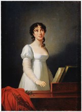 'Portrait of the Italian singer Angelika Catalani', late 18th or early 19th century. Artist: Elisabeth Louise Vigee-LeBrun
