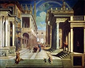 'The Apparition of the Sibyl to Caesar Augustus', 1535.  Artist: Paris Bordone