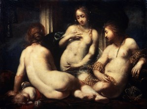 'The Three Graces', 1650s. Artist: Sebastiano Mazzoni