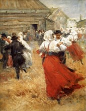 'Country Celebration', late 19th or early 20th century. Artist: Anders Leonard Zorn