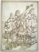 'A Concert', late 17th or 18th century. Artist: Pier Leone Ghezzi
