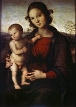 'Virgin and Child', late 15th or early 16th century. Artist: Perugino