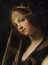 'Concert' (detail), late 16th or early 17th century. Artist: Francesco Rustici