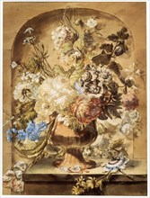 'Flowers', 18th or early 19th century. Artist: Jan van Os