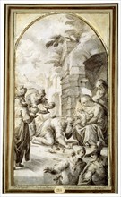 'The Adoration of the Magi', 1597.  Artist: Caspar Fraisinger