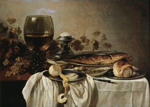 'Breakfast', 1646.  Artist: Pieter Claesz