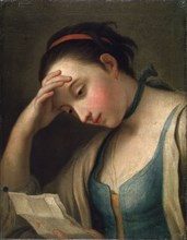 'Female Portrait', 18th century. Artist: Pietro Rotari