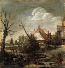 'Winter', 17th century. Artist: Esaias van de Velde