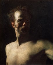 'Nude Study', c1810-c1811. Artist: Theodore Gericault