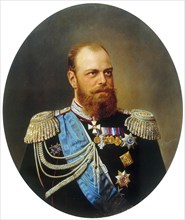 Portrait of the Emperor Alexander III', (1845-1894), 19th century.