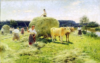 Hay-making', 1907.