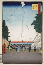 Kasumigaseki (One Hundred Famous Views of Edo), 1856-1858.  Creator: Hiroshige, Utagawa (1797-1858).