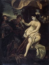 Susanna and the Elders'.  Creator: Albani, Francesco (1578-1660).