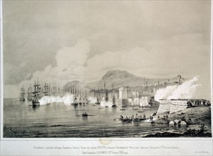 The Battle of Sinop, 30th November 1853. Creator: Timm, Vasily (George Wilhelm) (1820-1895).