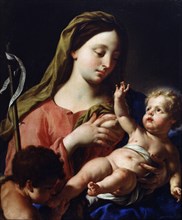 Virgin and Child'.  Creator: Trevisani, Francesco (1656-1746).