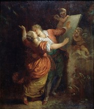 Oath to Love', middle of the 18th century. Creator: Fragonard, Jean Honoré (1732-1806).