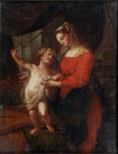 Virgin and Child'.  Creator: Maratta, Carlo (1625-1713).