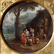 Enoch Family', 16th century.  Creator: Mostaert, Gillis (1534-1598).