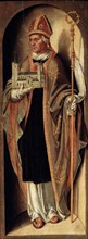 Saint Cunibert, Bishop of Cologne', early16th century. Creator: Woensam, Anton (of Worms) (1492/1500-1541).