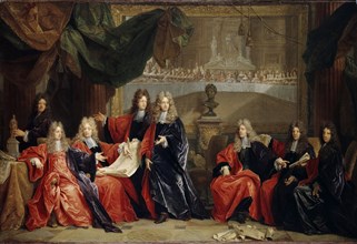 Provost and Municipal Magistrates of Paris', 1689. Creator: Largillière, Nicolas, de (1656-1746).