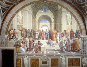 The School of Athens', 1509-1511. Creator: Raphael (Raffaello Sanzio da Urbino) (1483-1520).