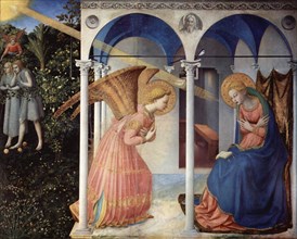 The Annunciation', 1430-1432.  Creator: Angelico, Fra Giovanni, da Fiesole (ca. 1400-1455).