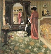 Interior', 1903-1904. Creator: Vallotton, Felix Edouard (1865-1925).