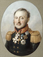 Field Marshal Count Ludwig Adolf Peter of Sayn-Wittgenstein-Ludwigsburg, (1769-1843), 1814.  Creator: Senff, Karl August (1770-1836).