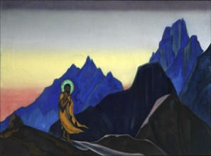 Bhagavan', 1943. Creator: Roerich, Nicholas (1874-1947).