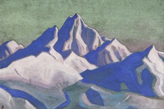 Himalayas', 1943. Creator: Roerich, Nicholas (1874-1947).