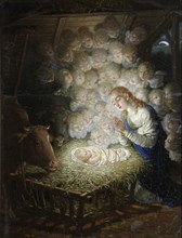 The Nativity of Christ (The Holy Night)'.  Creator: Borovikovsky, Vladimir Lukich (1757-1825).