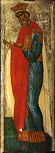 Saint Vladimir of Kiev, early 15th century. Creator: Russian icon.
