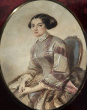 Portrait of the writer Avdotya Panayeva', (1819-1893).  Creator: Anonymous.
