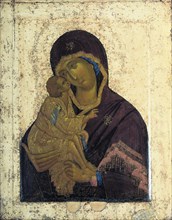 The Virgin of the Don (Double-faced Icon), c1390.  Creator: Russian icon.