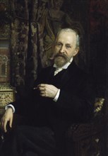 Portrait of the architect Alfred Parland', (1842-1919), 19th century. Creator: Anonymous.