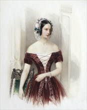 Grand Duchess Alexandra Nikolaevna of Russia', (1825-1844), c1840.  Creator: Hau (Gau), Vladimir (Woldemar) Ivanovich (1816-1895).