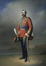 Portrait of Emperor Alexander II', (1818-1881), 1873. Creator: Lavrov, Nikolai Andreevich (1820-1875).