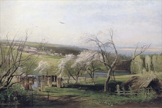 Country View', 1867. Creator: Savrasov, Alexei Kondratyevich (1830-1897).