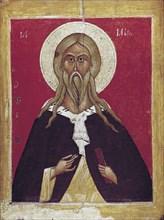 The Prophet Elijah, end 14th - early 15th century. Creator: Russian icon.