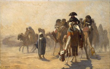 Napoleon in Egypt', 1863.  Creator: Gerôme, Jean-Léon (1824-1904).