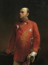 Portrait of the Russian geographer Pyotr Semenov-Tyan-Shansky', (1827-1914), 1874. Creator: Kolesov, Alexei Mikhailovich (1834-1902).
