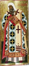 Saint Metropolit Alexius', c1580. Creator: Russian icon.