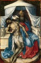 The Holy Trinity', 1430s. Creator: Campin, Robert (ca. 1375-1444).