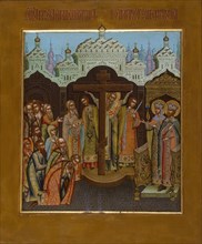 Exaltation of the Holy Cross', end of 19th century. Creator: Chirikov, Osip Semionovich (?-1903).