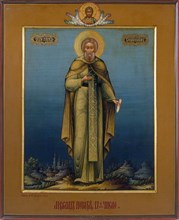 Saint Nikon, 1900.  Creator: Dikaryov, Mikhail Ivanovich (?-nach 1917).