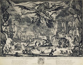 The Temptation of Saint Anthony, 1635.  Creator: Callot, Jacques (1592-1635).