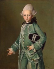 Portrait of Count Alexei Bobrinsky as a Child', 1769. Creator: Christineck, Carl Ludwig Johann (1732/3-1792/4).